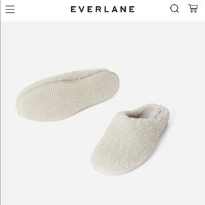 Everlane Renew Teddy size 6 slippers